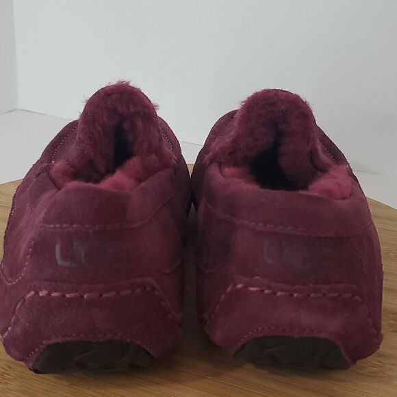 UGG Ascot Slipper Grape Suede Wool Comfort Loafer Men\'s US 8 NWOB main image 12